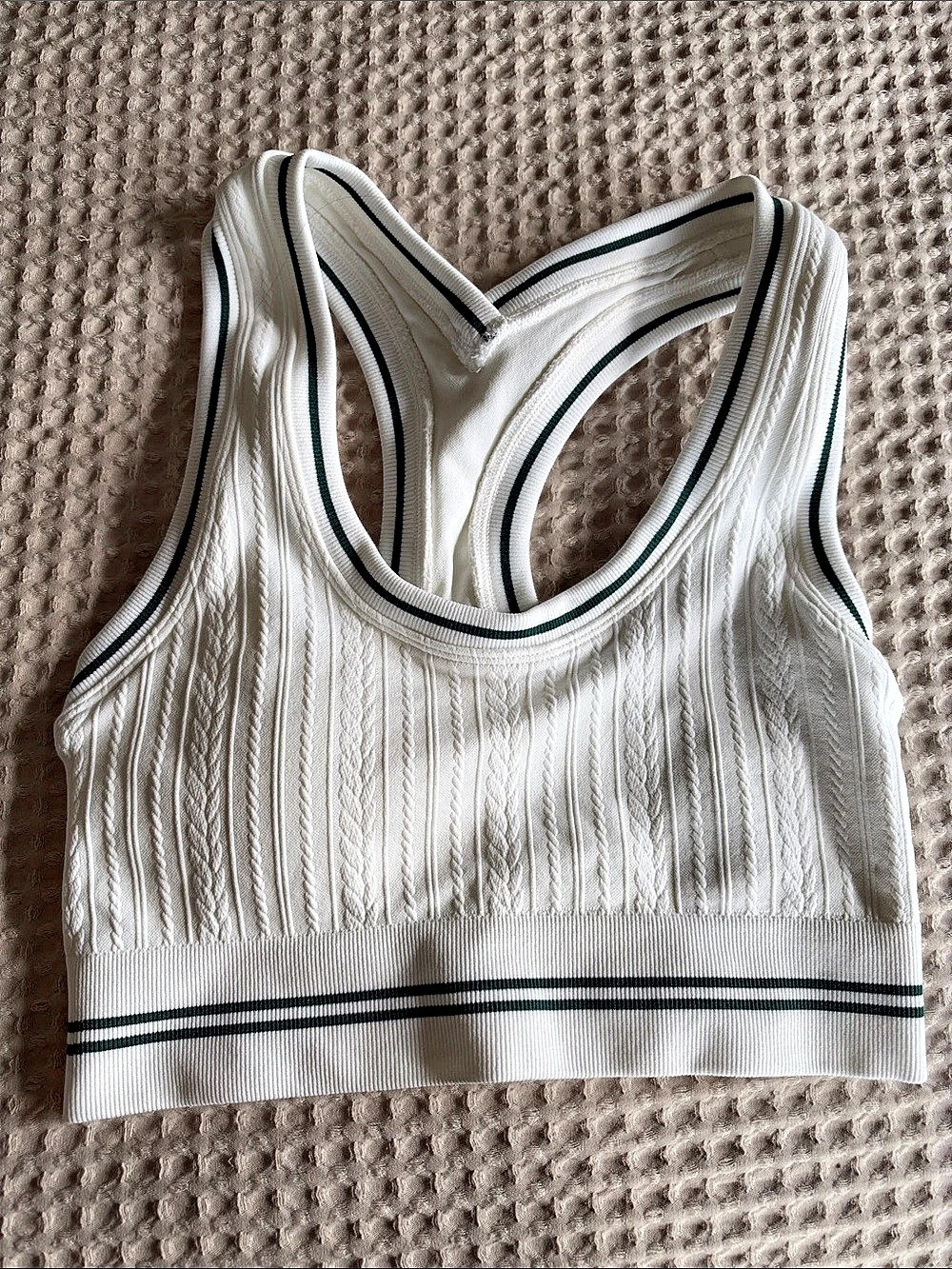 All in Motion Cable Knit Sports Bra